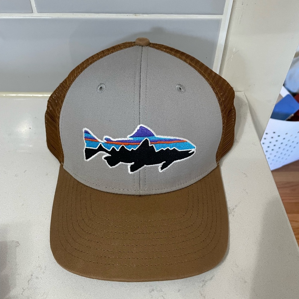 Patagonia Brown and Black SnapBack Hat